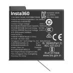 INSTA360�@X6 �G�N�X�g���[���E�o�b�e���[�@CINSBBXA-01
