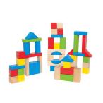 HAPE　積み木(白木&amp;カラー)50　E0409A 積み木(白木&amp;カラー)50