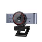 EMEET веб-камера 4K SONY 1/1.5 type большой сенсор высокая скорость автофокусировка двойной Mike установка 1080P/60fps широкоугольный aluminium блок Zoom соответствует C960 Ultra серый E3156