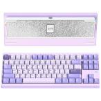 KIBU　Wobkey Crush 80 Pro Purple(有線・ワイヤレス/Bluetooth・USB)(バッテリー7500mAh/KAILH ココアスイッチ)　PC80REPUR