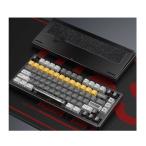KIBU メカニカルキーボード WOBKEY Rainy 75キーボード 雨音のような打鍵音 RGBバックライト (Pro系モデル ナイトブラックPro) PRT75BLK