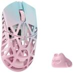 KIBU　ゲーミングマウス Beast X Pro ［光学式 / 有線/無線(ワイヤレス) / 5ボタン / USB］ Blue＆Pink(Side slits)　WL-BXPRO-BP-O