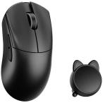 KIBU　ゲーミングマウス Huan ［光学式 / 有線/無線(ワイヤレス) / 5ボタン / USB］ Black　WL-HUAN-BLK