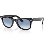 ショッピンググラス レイバン　RayBan サングラス WAYFARER 52mm ポリッシュブラック/ブルー　RB2140F 9013F52