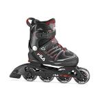 フィラ スケート FILA SKATES X-ONE インラインスケート 子供用 大人用 国内正規代理店品 (BLACK/BLACK/R