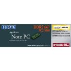 I-O DATA PC2-5300対応 Apple用増設DDR2 200ピン S.O.DIMM 512MB AP-SDX667-512M