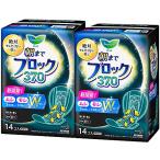 まとめ買いロリエ 朝までブロック 370 羽つき 37cm 14コ入×2個