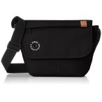  Kangol сумка на плечо кожа бирка сумка "почтальонка" черный 