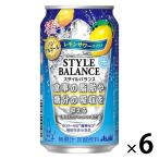 ノンアルコールチューハイ　スタイルバランス　レモンサワーテイスト　機能性表示食品　350ml×6本