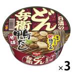 日清食品 日清のどん兵衛 鴨だしそば 25170 1セット（3食入）