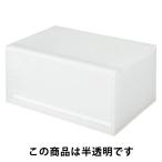 無印良品 ポリプロピレンケース引出式・横ワイド・深型 1個 約幅37×奥行26×高さ17.5cm 15253791 良品計画