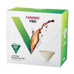 HARIO（ハリオ）コーヒーフィルター V60用 ペーパーフィルター 01M 1〜2杯用 1箱（100枚入） VCF-01-100MK