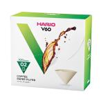 HARIO（ハリオ）コーヒーフィルター V60用 ペーパーフィルター 02M 約1〜4杯用 1箱（100枚入） VCF-02-100MK