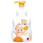 キューピー ベビー全身泡ソープ しっとり ポンプ 400ml 1個 牛乳石鹸共進社 低刺激・乾燥・赤ちゃん用