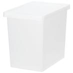 無印良品 ポリプロピレンキャリーボックス・ロック付・小・深型 幅25.5×奥行37×高さ33cm 61793030 良品計画