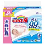 グーン 肌にやさしいおしりふき 詰め替え 1パック(70枚入×10個) 大王製紙