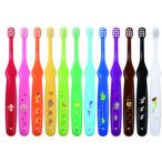 ラピス　乳幼児用歯ブラシ　ハッピーカラー12色　LA-110　1箱（12本入）