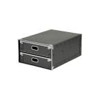 【SALE】 無印良品 硬質パルプボックス 引出式 2段 約幅25.5×奥行36×高さ16cm 良品計画