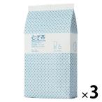 小谷穀粉 みんなで楽しむむぎ茶ティーバッグ1L用 1セット(52バッグ入×3袋)