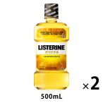 リステリン オリジナル 強刺激 ビタードライ味 500mL 1セット（2本）口臭対策 マウスウォッシュ 洗口液 医薬部外品