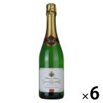 レ・ダムリエール ヴァンムスー ブリュット11°750ml 1本 フランス スパークリング 白 辛口 1セット（6本）