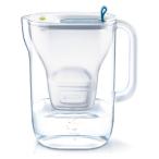 ブリタ（BRITA）浄水器 ポット型 ピッチャー スタイルブルー マクストラプラス ピュアパフォーマンス カートリッジ1個付き