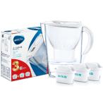 【セール】【数量限定】ブリタ(BRITA)浄水器 ポット型 ピッチャー マレーラ スターターパック ピュアパフォーマンス カートリッジ3個付