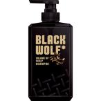BLACK WOLF（ブラックウルフ）ボリュームアップ スカルプシャンプー シトラスアロマ 本体 380ml 男性用 大正製薬