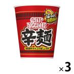カップ麺 カップヌードル 辛麺 ＜焙煎唐辛子のコク旨しょうゆ＞ 82g 1セット（3個） 日清食品