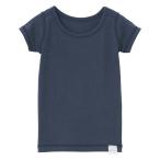 無印良品 フライス編みTシャツ ベビー 80 ネイビー 良品計画