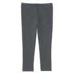 無印良品 綿であったか リブ編み レギンス ベビー80 チャコールグレー 良品計画