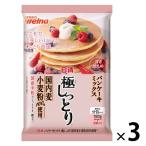 【アウトレット】日清 パンケーキミックス 極しっとり 国内麦小麦粉100％使用 540g 1セット（3個）日清製粉ウェルナ