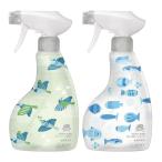 【セール】【ロハコ限定デザイン】バスマジックリン SUPER泡洗浄 グリーンハーブの香り 本体350mL ＋香りが残らない 本体350mLセット 花王