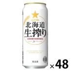 発泡酒 ビール類 缶ビール サッポロ 北海道生搾り 缶 500ml 2箱（48本）