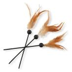 猫壱 キャッチ・ミー・イフ・ユー・キャン2 交換用スティック3本セット 羽根 おもちゃ 新入荷