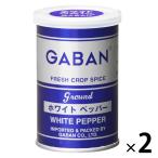 【アウトレット】GABAN（ギャバン）ホワイトペッパー 65g 2個 ハウス食品