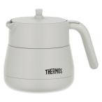 サーモス（THERMOS）真空断熱ティーポット ライトグレー 470ml TTE-450 LGY 1個