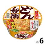 カップ麺　日清のどん兵衛　かき揚げ天ぷらうどん　97g　1セット（6食入）　日清食品