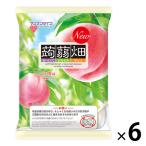 マンナンライフ　蒟蒻畑　白桃味　6袋