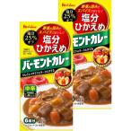 【アウトレット】１２５Ｇ塩分ひかえめバーモントカレー中辛　２個　カレールー　はちみつ　りんご