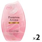 消臭力 プレミアムアロマ 玄関 リビング用 部屋用 アーバンロマンスの香り 400mL 2個 エステー 消臭 芳香剤