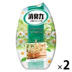 お部屋の消臭力 消臭芳香剤 寝室用 アロマカモミール 400mL 1セット（2個） エステー