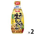 エスビー食品 S&B お徳用みじん切り生しょうが 無着色 155g 2個 大容量