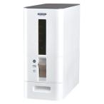 S計量米びつ 12kg型 ホワイト 洗える お米収納 無洗米対応 1個 アスベル