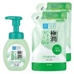 肌ラボ 極潤 ハトムギ泡洗顔　本体＋詰替お得セット（肌ラボ 極潤 ハトムギ泡洗顔 160mL ＋ 詰替 140mL ×2個）　ロート製薬