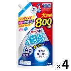 【セール】ルックプラス バスタブクレンジング 銀イオンプラス 香りが残らないタイプ 詰替大型 800ml 1セット（4個） ライオン