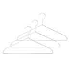 無印良品 アルミ洗濯用ハンガー 約幅45cm 3本組 良品計画