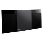 パナソニック コンパクトステレオシステム SC-HC320-K ブラック USBメモリー録音機能 フラットデザイン