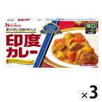 ハウス食品 印度カレー　辛口 1セット（3個）カレールー