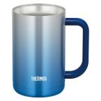 【セール】 サーモス（THERMOS） 真空断熱ジョッキ スパークリングブルー JDK-600C SP-BL 1個